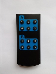 Image of the remote control shipped with the device